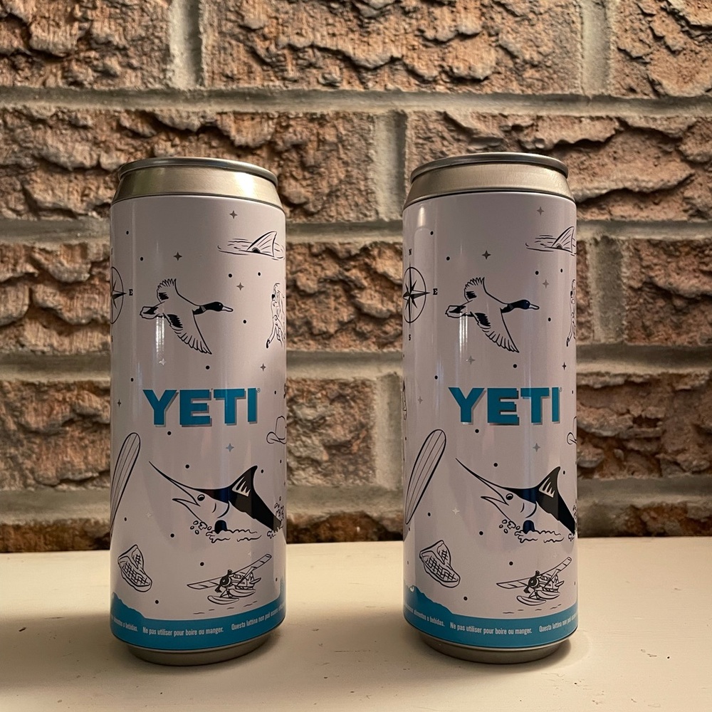 Tall yeti stash cans